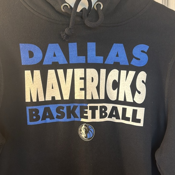 Dallas Mavericks Black Hoodie Sz Small - Picture 2 of 7